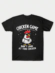 Cool Chicken Game Over bkl - Negro - Ver 2