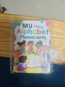 26pcs ABC English Alphabet Flash Cards, Natural Phonics Cards, 26 English Alphabet Pronunciation Pocket Cards, English Vocabulary Learning Cards, Easter, Christmas Educational Gifts - Multicolor - View 8