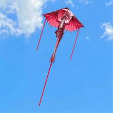 3D Cut Mysterious Ice Dragon Kite - Durable Polyester, Suitable For Outdoor Beach & Park Fun, Creative Holiday Gift Idea, Best Choice, Perfect Gift (Includes 100m Kite String) (The Picture Does Not Show The Kite String Due To Beautification)