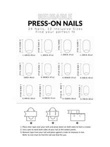 24pcs Long Oval Chocolate Brown Artificial Nails, Wearable, High-End Fashion Nail Stickers Suitable For Ladies & Girls Party, Includes Nail File - Chocolate Brown - View 5