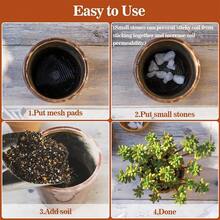 Round Plant Support Net - Camping Travel Gardening Supplies Home Garden Lawn Soil Retention Drainage Mesh - Multicolor - View 11