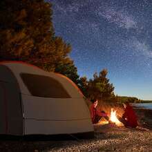 Tende da letto per auto e portelloni posteriori - Dimensioni SUV: 1,98 m x 2,44 m, doppio, regendichtes Gewebe - Visualizzare 9