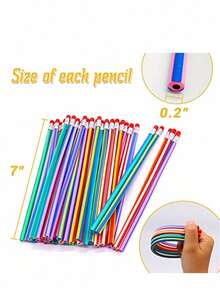 30支/15支/3支装 弹性铅笔，带橡皮擦的弹性铅笔，趣味实用可弯曲魔术铅笔，创意书写铅笔，适用于专业艺术创作，柔韧可折叠软铅笔，适合作为生日派对礼物和趣味奖品，办公用品