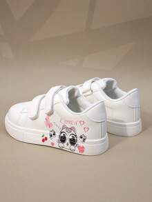 Giày trẻ em mùa xuân mới, giày thể thao chống trượt cho bé gái, giày sneaker thường ngày cho bé trai, giày chạy bộ cho bé, giày trắng nhỏ. - trắng - Xem 4
