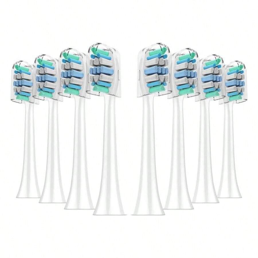 Toothbrush Heads Compatible with Toothbrush, 8 Pack Brush 4100 5100 6100 HX9023 G2 Pack of 8 - Azul - Ver 1