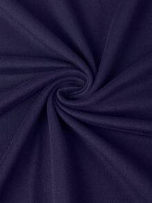 Tricou casual pentru bărbați, cu imprimeu steagul american de vară, cu decolteu rotund - Albastru marin - Vizualizare 6