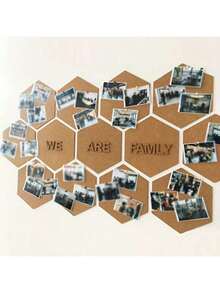 لوح إشعارات سداسي الشكل من الفلين، لوحة عرض زخرفية، بلاطات فلين لاصقة ذاتيًا. مثالي لديكور مكتب المنزل، خلفيات جدار الصور، لوحات إشعارات المدرسة، مشاريع الحرف اليدوية والديكورات الاحتفالية. مثالي لجدران اعتراف عيد الحب، عروض موسم العودة إلى المدرسة وتزيينات الفصول الدراسية.