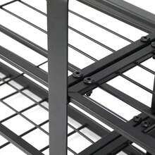 Power Tool Organizer Drill Holder Wall Mount Power Tool Storage Rack Heavy Duty - Black - View 4