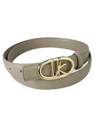 1/2pcs 2.5CM Internet Famous New High-End Brand Women's Waist Belt With Hollowed Out Letter Belt, Versatile And Fashionable Skirt And Pants Belt