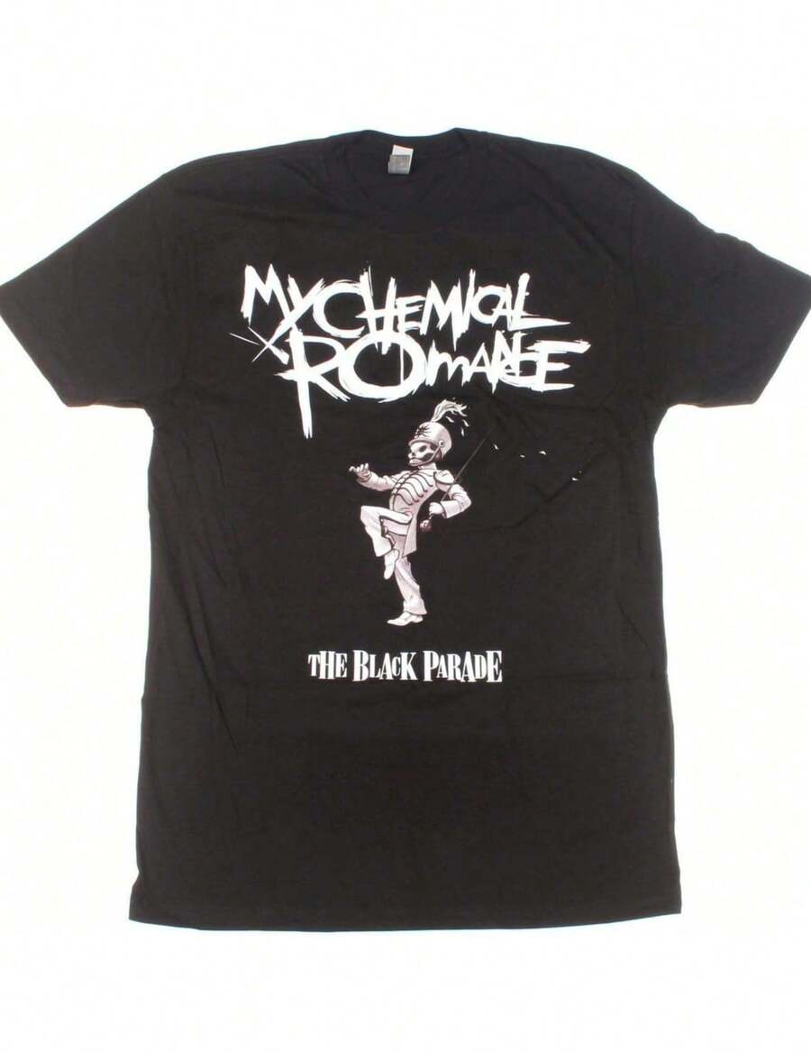 Alstyle Apparel The Black Parade Mens T-Shirt Black - 黑色 - 查看 1