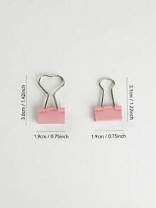 各种心形文件夹夹、平头文件夹夹、文件夹，用于整理学习资料、办公文件、照片和文档 - 办公、家庭、学校和手工用品