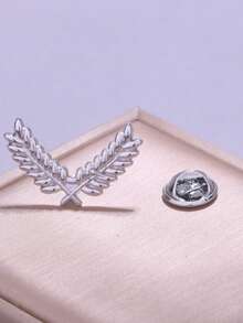 Minimalism Unique New Style Charm Golden Silvery Ear Of Wheat Brooch Daily Vacation Music Festival Party Suitable For Both Men And Women Gift From A Best Friend - Ear Of Wheat - View 7