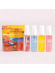 1/4 Bottle X 40ml Brazilian Fragrance Spray, Up To 4 Combination Options, Indoor & Outdoor Air Freshener, Multi-Layer Fragrance, Long-Lasting Scent, Brings Delightful Experience. Elegant Janeiro Blend Of Vanilla, Coconut, Floral Fruit, Citrus, Woody, And Marine Notes, Suitable For Dates, Parties, Gatherings, Holidays, Home, Hotel, Office, And An Ideal Gift For Friends And Family. - Floral and Fruity - View 18