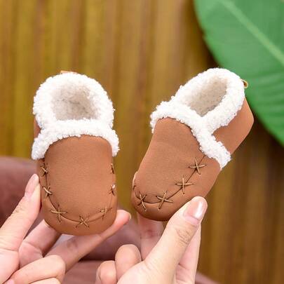 Baby Walking Shoes Soft Sole Non-Slip First Walking Shoes Comfortable Flats Indoor Outdoor Toddler Shoes
