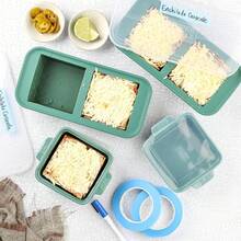 2-Cup Silicone Freezer Molds With Lids – Freezing Lasagna, Leftovers, Soups, Sauces, Casseroles, Ready-Made Meals, Etc.– Cranberry Flavor, 2-Pack - Khác - Xem 8