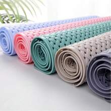 1 件装 PVC 镂空字母椭圆水滴浴室防滑垫，适用于浴室淋浴房、浴缸沐浴防滑垫、沐浴脚垫、家用淋浴垫 - 彩色 - 查看 9