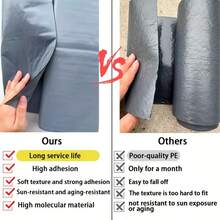 YITAPE 是一款适用于所有屋顶表面的防水胶带。它的尺寸为 50 厘米 x 5 米（19.6 英寸 x 196 英寸），可覆盖大面积漏水，并提供抗老化和防锈修补。