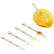 Juego de tenedores de frutas de 4 - Acero Inóxidable - Ver 5