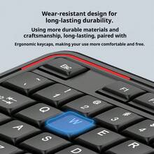 Lenovo KM201 Wired Keyboard And Mouse Combo For Home, Office, Gaming, And Laptop/Desktop Computers - Black - View 5