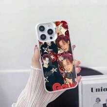 Funda Trasera Compatible con 17 16 15 14 13 12 11 Pro Max Plus, Color Plata, a Prueba de Golpes, Singer Y- - Z4 - Ver 7