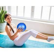 Kit de Accesorios para Pilates Set de 5 Bandas Elsticas Fitness, Goma elasticas Musculacion, Bloque de Yoga, Pequea Pelota de Pilates, Bandas de Resistencia para Yoga, Pilates, Fitness - Morado - Ver 5