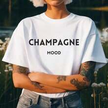 Camiseta de peluquero CH Ristmas, regalo divertido para estilista, camiseta de fiesta CH Ristmas de salón, camiseta retro de Santa, regalo lindo de Navidad de salón S220G, camiseta de algodón 100% de peso pesado. Con patrón de impresión de mariposa, adecuada para niñas y mujeres, camiseta inspiradora de cuello redondo corto, estilo estético lindo Y2K, adecuada para uso al aire libre, familiar, laboral o de calle, camiseta casual suelta diaria-lilys-lilys QGW7 - Blanco - Ver 9