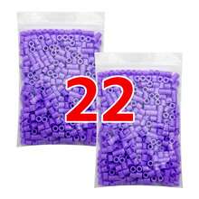 1000pcs - 5mm Fuse Beads Kit, Suitable For DIY Creative Jewelry Making Like Bracelets, Pendants, Decorations, Perfect Gift For Perler Beads Melting - Spell Doudou - View 28