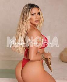 FITA Polyamide Bikini With Lined Cups - S, M, L, XL - Red - View 5