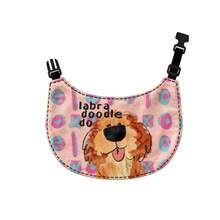 1pc Cute Cartoon Dog Drool Bib, Adjustable For Medium To Large Dogs, Samoyed, Cats, Pet Drool Bib - Multicolor - View 17