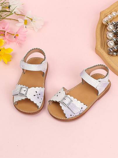 Fashionable Princess Flat Sandals, Soft And Comfortable