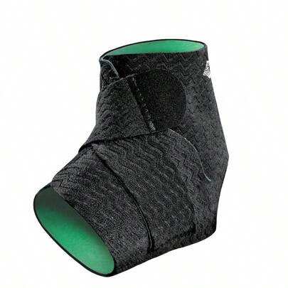 Mueller Adjustable Ankle Support Green/ Black One Size Fits Most