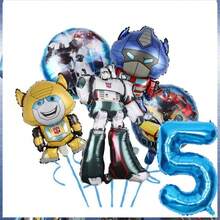 Hasbro 变形金刚气球场景装饰套装，送给好朋友的最佳节日礼物，派对氛围装饰，完美派对装饰，家居装饰，情人节礼物 - 彩色 - 查看 13