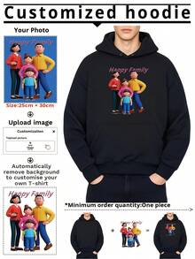Dandys World Hoodie Kids Funny Cartoon Clothes Girls Hooded Sweatshirt Baby Boy Sunflower Cute Tracksuit Y2k Tops Children Hoody_WH_1200x1200px - Black - View 2