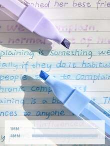 3支装荧光荧光笔，星空变色马克笔，适合学生、子弹笔记、绘画，返校必备 - 均碼 - 查看 2