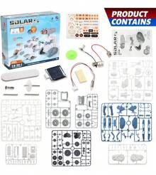 TendenciaKit De Juguete Educativo Ciencia Robot Solar Para Niños14en1Calidad premium - Gris - Ver 7
