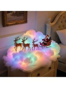 3pcs/1pc Realistic Cloud Decor, Creative Cloud Decorations In Multiple Sizes, Suitable For Living Room, Bedroom, Ceiling, Dynamic Background, Wedding/Birthday/Display Window Hanging Decor, Home Decor, Room Decor, Wall Decor, Graduation Gift - Multicolor - View 8
