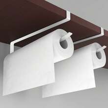 10Inch Paper Towel Rack Wall Mount,Self Adhesive Or Drilled Paper Towel Holder For Kitchen, Bathroom