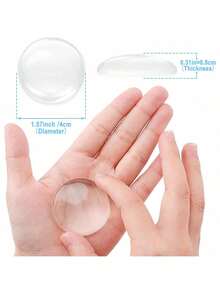 6/5/4pcs Rubber Wall Protector Pads, Self-Adhesive Door Knob Bumpers, Soft Flexible Cushion Stoppers, Twist-On Design, Waterproof, Suitable For Fridge, Garage, Office, Bathroom, Kitchen, Reusable