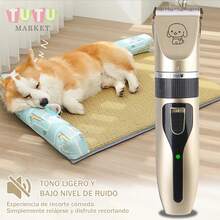 1 Pieza Cuchilla De Afeitar Recargable Para Mascotas, MáQuina De Afeitar EléCtrica Para Mascotas, Recortador Y Cortadora De Pelo Para Perros Y Gatos, MáQuina De Afeitar Recargable Para Mascotas, Kit De Aseo Para Perros Y Gatos Con 4 Peines GuíA, Recortadora De Bajo Calor Y Baja VibracióN Para Un Corte De UñAs, Pelaje Y Cabello Sin EstréS En Casa, Conjunto De Cortapelos EléCtricos Silenciosos Para Aseo De Cabello Para Perros, Gatos, Mascotas - Multicolor - Ver 10