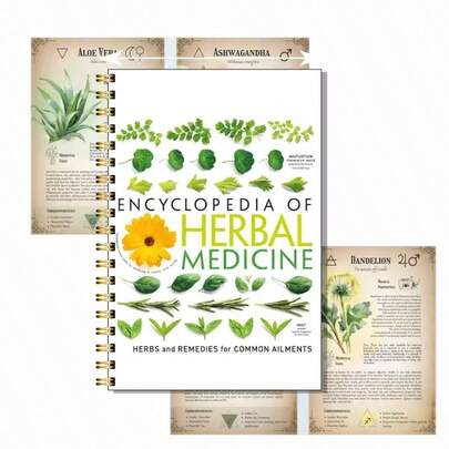 Self-Healing Guide, Family Therapy Handbook, Comprehensive Encyclopedia, Detailed Reference Book, Professional Natural Therapies, Research-Based Content, Health Encyclopedia, Herbal Guide, Health Enthusiast, Spiral Notebook
