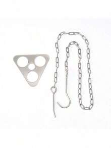 1 Set Adjustable Outdoor Campfire Grill, Stainless Steel Hanging Pot Holder, Portable Tripod Rack For Camping, Picnic, Cooking