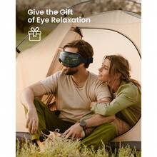 RENPHO Eyeris 1 Eye Massager With Heat, Eye Mask For Migraine, Smart Sleep Mask For Dry Eyes Relax, Reduce Strain - Z-迷彩 - 查看 2