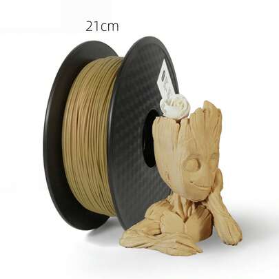 3D打印耗材 PLA 木纹 1.75mm 木纹彩虹色系列耗材 3D打印笔材料 木纹3D打印，1kg
