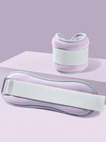 2pcs Ankle/Wrist Weights, Suitable For Ballet, Dance And Workout Training To Improve Ankle And Wrist Strength [Actual Item Slightly Pinkish, Color Difference Exists]