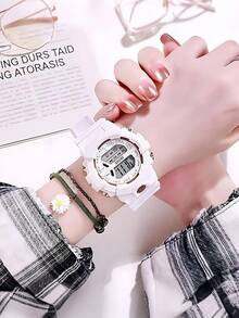 LED Mori Style Ins Style Electronic Watch Simple Multifunctional College Watch