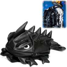 Mochila Impermeable con Diseño de Dinosaurio, Compartimento para Casco y Ropa, Gran Capacidad para Ciclismo, Senderismo y Viaje Trabajo(default) - Multicolor - Ver 2