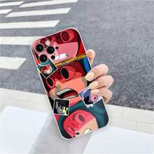 Creative Meme-Face Animal Case – quirky  art for  Universal fit: 17 / 16 series / 15 series / 14 series / 13 series / 12 series / 11 Pro-Max / 8 / X / XS Smudge-proof, fashion-fun, -ready out of the box. - Blanco - Ver 9