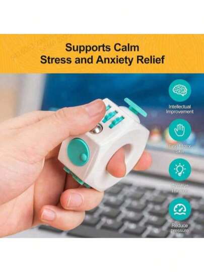 2025新款 - 减压指尖指环，多功能指环设计 + 减压新奇小玩意，缓解焦虑，时尚百搭，减压娱乐，办公/学习减压指环，高品质便携式减压小玩意，生日/节日/礼物 - 完美礼物