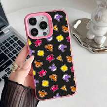 FNAF Freddy Face Pattern Cute Chibi Compatible With Phone Case For Kids IMD Color Silver Case Compatible With 16 15 14 13 12 11 Pro Max Plus, Case Compatible With 17 Pro, 17 Pro Max, 17, 16 Pro - Z1 - 查看 5