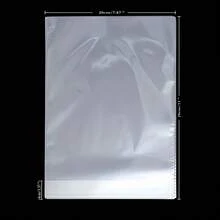 20/50个装平底风琴式手提袋，透明玻璃纸包装袋，带束口礼品袋，适用于礼品展示、生日、派对、新年、情人节、节日装饰 - 彩色 - 查看 6